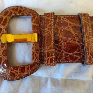 Crocodile Belt.